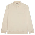 Essentials L/S Polo - Egg Shell