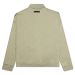 Essentials L/S Polo - Seafoam