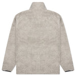 Essentials Polar Fleece Full Zip Jacket - Dark Oatmeal