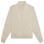 Essentials Women's 1/2 Zip Pullover - Wheat