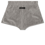 Essentials Women's Velour Beach Short - Desert Taupe