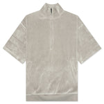 Essentials Women's Velour Mockneck - Desert Taupe
