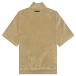 Essentials Women's Velour Mockneck - Oak