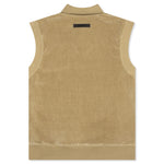 Essentials Women's Velour Sleeveless Polo - Oak
