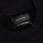 Heart Script Crewneck Sweater - Black