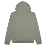 Puffed Hoodie - Oil Green