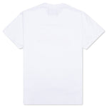 Block Tee - White