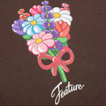Bouquet Tee - Bitter Chocolate