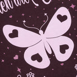 Butterfly Tee - Huckleberry