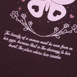 Butterfly Tee - Huckleberry