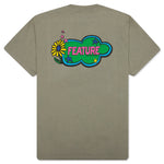 Cloud Tee - Oil Green