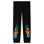 Flame Sweatpants - Black
