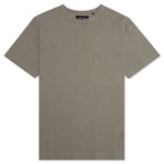 Jersey Braque Pocket Tee - Light Olive