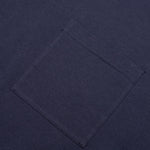 Jersey Braque Pocket Tee - Navy