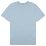 Jersey Braque Pocket Tee - Sea Ice