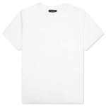 Jersey Braque Pocket Tee - White