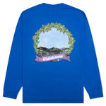 Ornate L/S Tee - Dazzling Blue