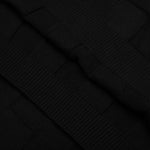 Palmer Checked L/S Sweater Polo - Tips Black