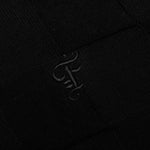 Palmer Checked L/S Sweater Polo - Tips Black