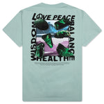 Spring Mountain Chapter Tee - Frosty Green