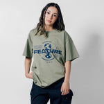 Sustained Earth Tee - Oil Green