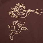 Trumpet L/S Tee - Bitter Chocolate