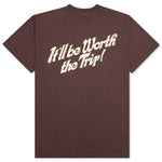 Worth The Trip Tee - Shale