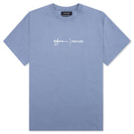 Feature x Wynn Logo Lock Up Tee - Blue Granite