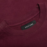 Wynn Logo Lock Up Tee - Oxblood Red