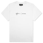 Feature x Wynn Logo Lock Up Tee - White