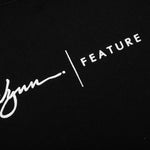 Feature x Wynn Logo Lock Up Tee - Black