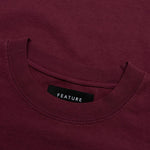 Feature x ASU Crest Tee - Maroon