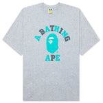 Feature x Bape College Relaxed Fit Tee - Gray