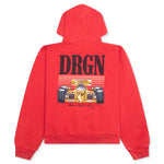 Feature x D-R-G-N Formula Hoodie - Farari Red
