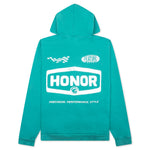 Feature x Honor The Gift Racing Club Hoodie - Vintage Green