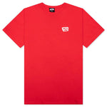 Feature x Icecream Rings Short Sleeve Tee - Tomato Red