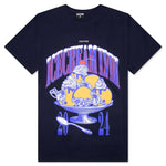 Feature x Icecream Super Bowl Short Sleeve Tee - Navy