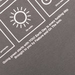 Feature x On The Arm Globe Tee - Falcon