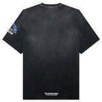 Feature x Represent Champion Rings T-Shirt - Stained Black