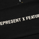 Feature x Represent Head 2 Head L/S T-Shirt - Stained Black