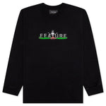 Halloween Fright or Flight L/S T-Shirt - Black