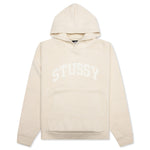 Felt Patch Knit Hood - Natural