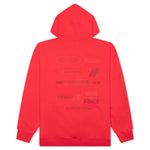 Ferrari Race Desert Sun Las Vegas Hoodie - Rosso Corsa