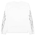 Fiery Heavyweight Longsleeve - White