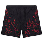 Fiery Running Shorts - Black