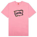 Flag S/S Tee - Sea Pink