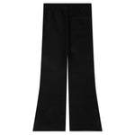 Flare Sweat Pants - Black