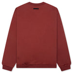 Fleece Crewneck - Crimson