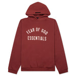 Fleece Hoodie - Crimson
