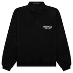 Fleece Polo - Black